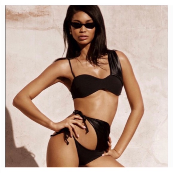 Beach Bunny Chanel black Swimsuit Set - Picture 8 of 8